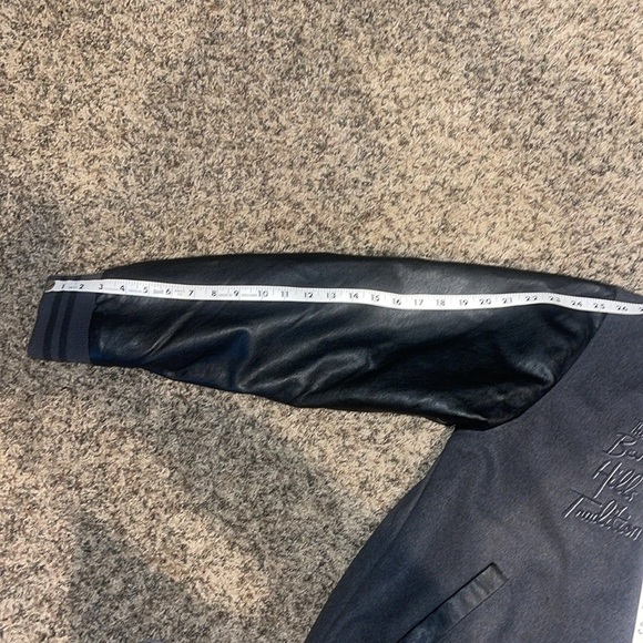 Vintage Varsity Bomber Jacket Beverly Hills - Picture 6 of 9